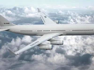 Ilyushin IL-96-400 3D model