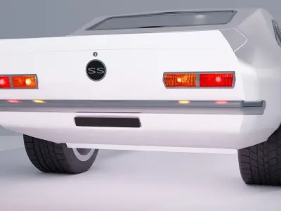 Chevrolet Camaro ss 1967 Free 3D model