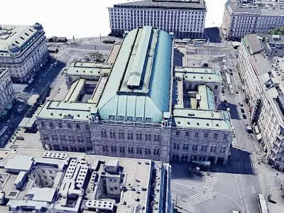 Vienna State Opera Low-poly 3D model