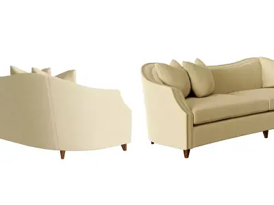 Caracole Seams To Me Sofa UPH SOFFUL 49A Free 3D model