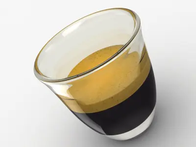Espresso Shot 3D model