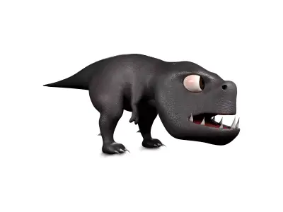 Low-Poly Dinasour Low-poly 3D model