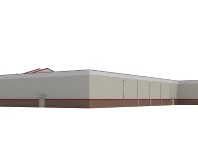 Retail-006 building 3D model