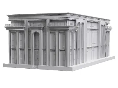 Threes tory office 5 3D model