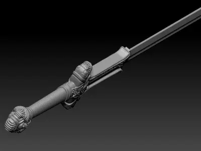 Conan Sword 3D model