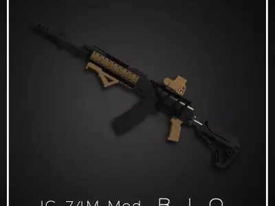 IC-74M Mod RIO 3D model