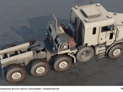 oshkosh m1070  3D model