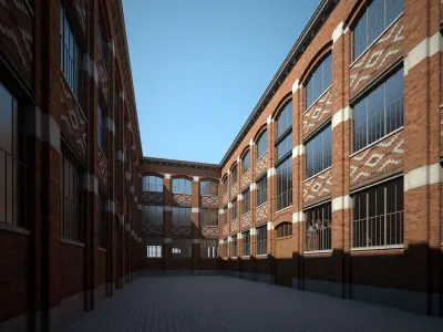 Old Factory 3D model