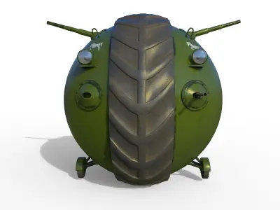 Tank Ball 3D model