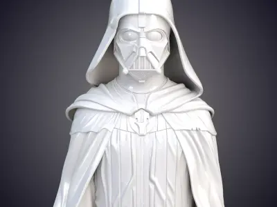 Dark Lord Vader Sci-Fi Villain Sculpture PM-494 3D print model