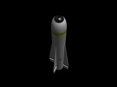 AGM-65 Maverick missile 3D model