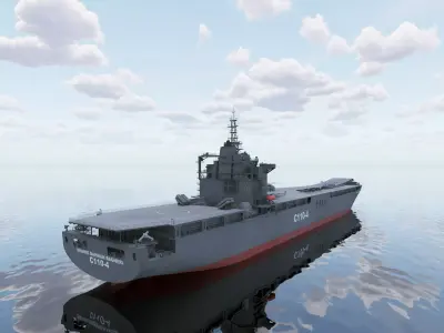 Drone Carrier 3D model