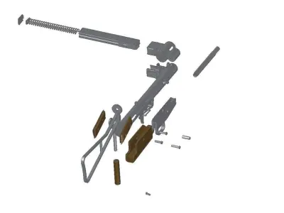 STEN MkI 3D model