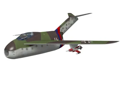 Focke-Wulf Ta183 Huckebein 3D model