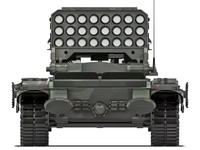 TOS-1A Solntsepek 2020 3D model