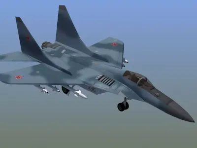 Mig29K Fulcrum 3D model