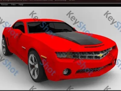 Chevrolet Camaro 2011 Free 3D model
