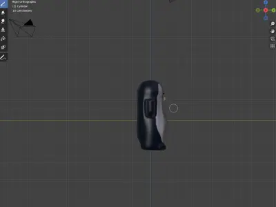 3D Penguin character Free low-poly 3D model