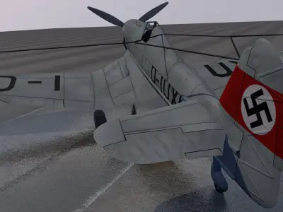 Blohm und Voss Ha-137-v5 3D model