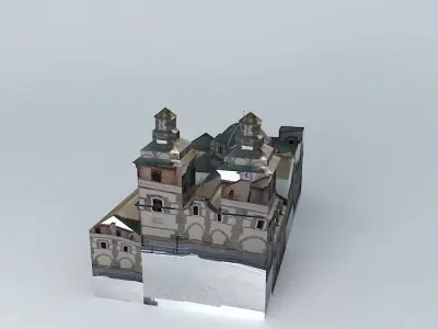 Archpriest Church of Our Lady of Carmen Free 3D model