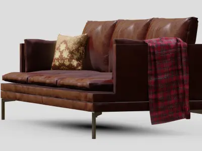 Couch Free low-poly 3D model