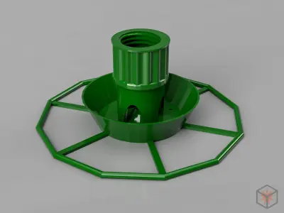 Bird Feeder with holder for Coca Cola bottle Free 3D print model