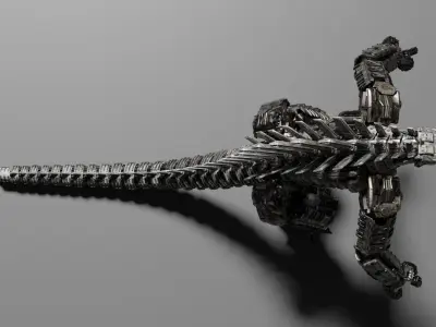 mech zilla  3D model