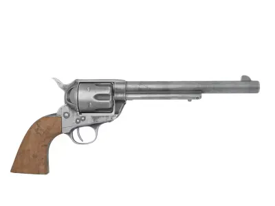 Colt Single-Action Army Revolver Peacemaker 3D model
