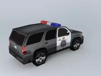 ChevyTahoe for Police Free 3D model