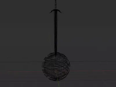 Energy Sword effects animation Free 3D model
