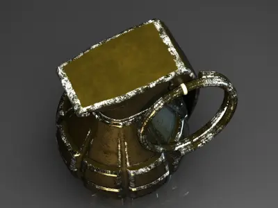 Hand Gernade 3D model