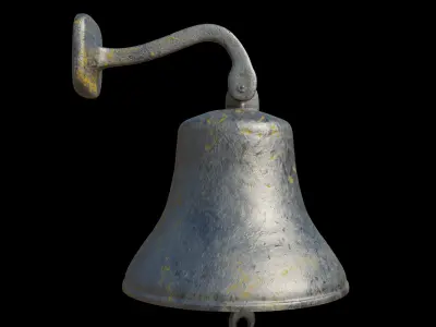 Bar Bell Free low-poly 3D model