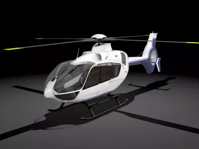 Helicopter Model 3D model