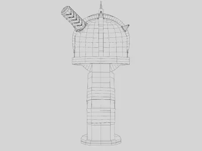 Jinx Shoker Low-poly 3D model