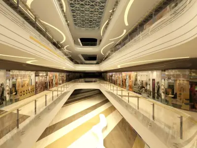 Mall Pavilion 3D model