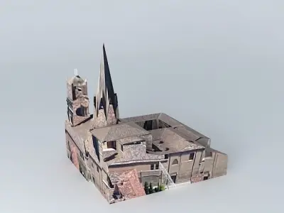 Parroquia Santa María del Palacio Free 3D model