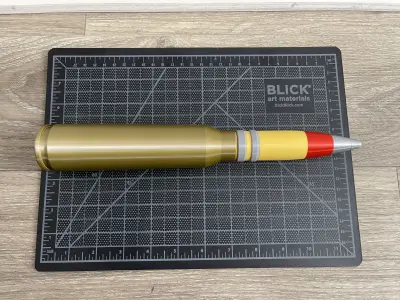 A10 Thunderbolt GAU-8 PGU13 HEI 30mm x 173mm  3D print model