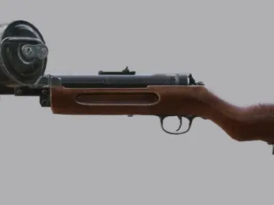 Bergmann MP18 3D model