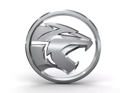 Proton logo 3D model
