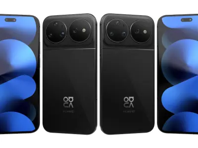 Huawei nova 16 Ultra All Colors 3D model