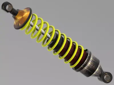 Shock absorber shock absorbing 3d printer Free 3D model