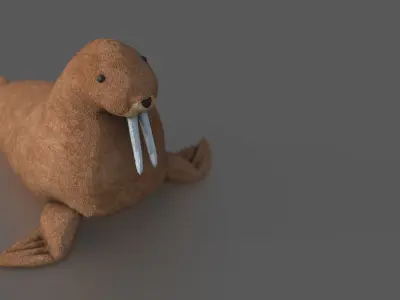 WALRUS TEDDY 3D model