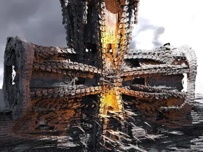 Fusion Core Towers 3 3D model