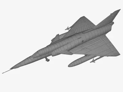 Kfir C2 Free low-poly 3D model