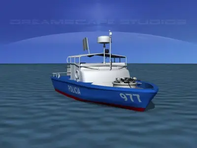 PBR Patrol Boat Riverine 3D model
