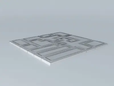 Rerty Garden coating Free 3D model
