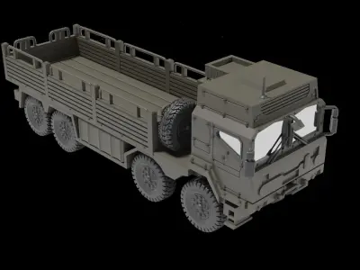 RMMV HX Military Truck 3D print model