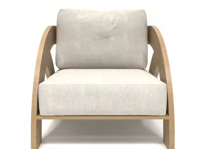 ArchWave Chair Free low-poly 3D model