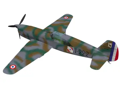 Caudron CR714 3D model