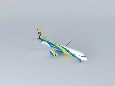 iFly Airlines Boeing 757-256 Free 3D model